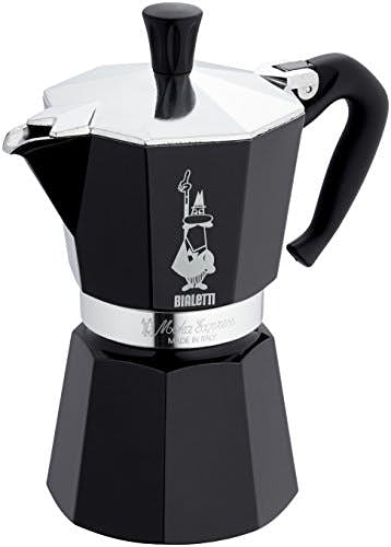 Bialetti Espressokocher 6 Tassen (schwarz)